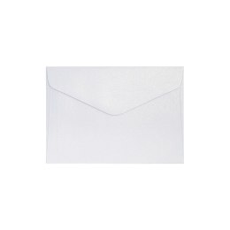 Koperta Galeria Papieru pearl diamentowa biel k C6 biała (280239) 10 sztuk