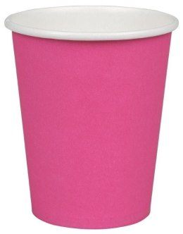 Kubek jednorazowy Gabi-Plast rózowy papierowy papier 250ml (132662)