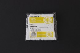 Łyżeczka wielokrotnego użytku Gabi-Plast plastikowa 50 szt
