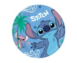 Talerz jednorazowy Godan papierowe Stitch & Angel papier śr. 230mm 8 szt (96794)