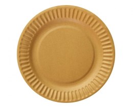 Talerz jednorazowy Godan złoty papier śr. 180mm 6 szt (PF-TPZ6)