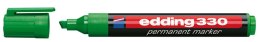Marker permanentny Edding zielony 1,0-5,0mm ścięta końcówka