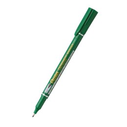Marker permanentny Pentel zielony 0,6-1,0mm okrągła końcówka (NF450)