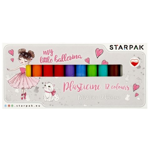 Plastelina Starpak 12 kol. Balerina mix (492058) Plastelina Starpak 12 kol. Balerina mix (492058)