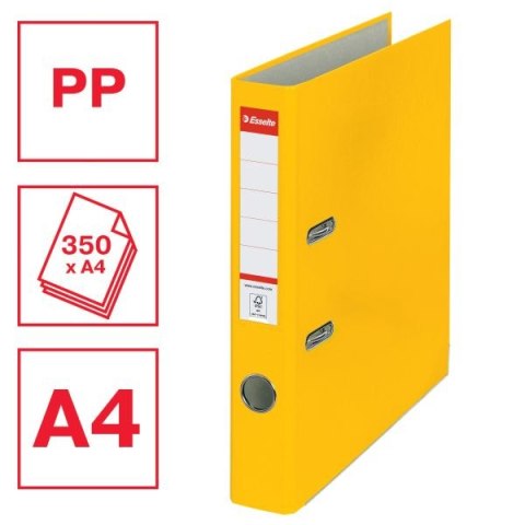 Segregator dźwigniowy Esselte Ekonomiczny A4 50mm żółty (81191) Segregator dźwigniowy Esselte Ekonomiczny A4 50mm żółty (81191)