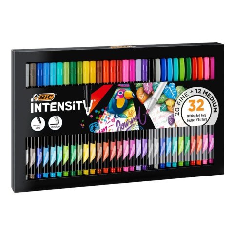 Cienkopis Bic Intensity zest.36 szt mix mixmm 32kol. (972135) Cienkopis Bic Intensity zest.36 szt mix mixmm 32kol. (972135)