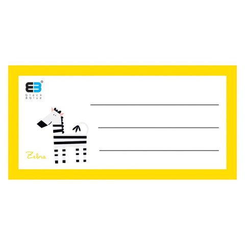 Naklejka (nalepka) B&B KIDS Interdruk (NAKZESB&B)