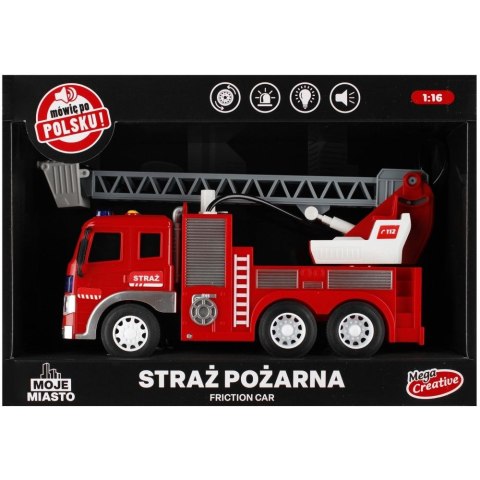 Samochód strażacki Mega Creative Moje miasto z wodą (522121) Samochód strażacki Mega Creative Moje miasto z wodą (522121)