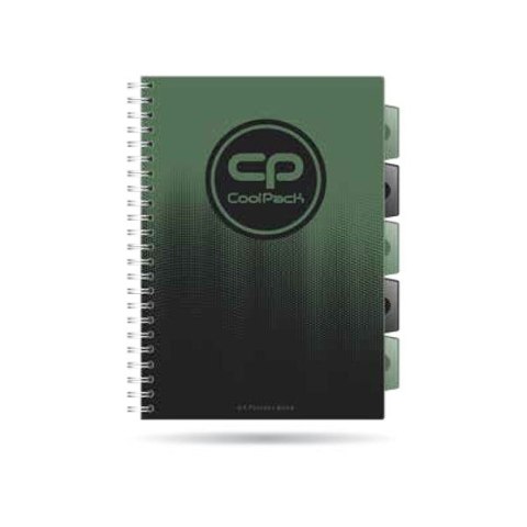Kołozeszyt (kołonotatnik) CoolPack gradient A4 200k. 80g krata Patio (31459CP)