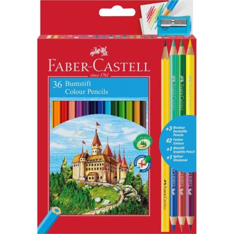 Kredki ołówkowe Faber Castell 36 kol. (110336 FC) Kredki ołówkowe Faber Castell 36 kol. (110336 FC)