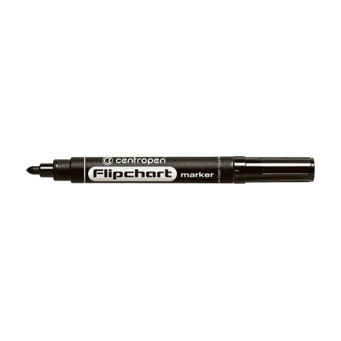 Marker do papieru Centropen 8550 czarny 2,5mm okrągła końcówka Marker do papieru Centropen 8550 czarny 2,5mm okrągła końcówka