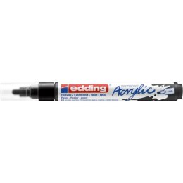 Marker specjalistyczny Edding akrylowy E-5100 czarny 2,0-3,0mm okrągła końcówka (ED-5100901)