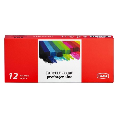Pastele suche Toma 12 kolorów (TO-580) Pastele suche Toma 12 kolorów (TO-580)