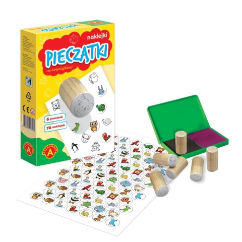 Pieczątka Alexander ZE ZWIEZĘTAMI okrągła Pieczątka Alexander ZE ZWIEZĘTAMI okrągła