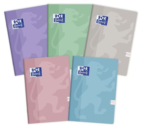 Zeszyt Oxford TOUCH PASTEL A5 32k. 90g linia podwójna kolorowa (400175319) Zeszyt Oxford TOUCH PASTEL A5 32k. 90g linia podwójna kolorowa (400175319)