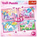 Puzzle 4w1 el. Trefl (34389)