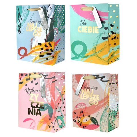 Torba prezentowa torebka ozdobna Bożenarodzenie Kukartka (QPS)