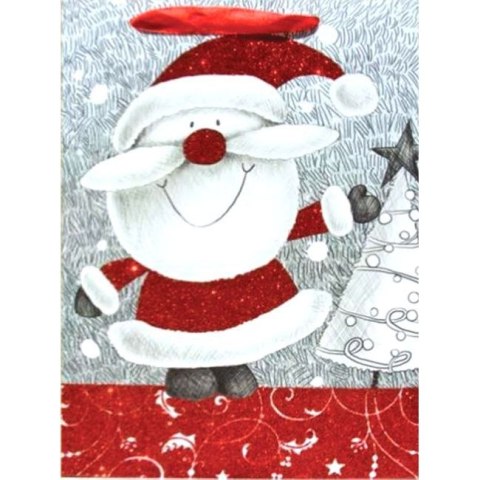 Torba prezentowa torebka ozdobna Bożenarodzenie Kukartka (QPS)