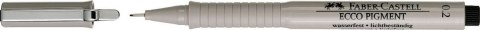 Cienkopis kreślarski Faber Castell Ecco Pigment czarny 0,2mm 1kol. (FC166299) Cienkopis kreślarski Faber Castell Ecco Pigment czarny 0,2mm 1kol. (FC166299)