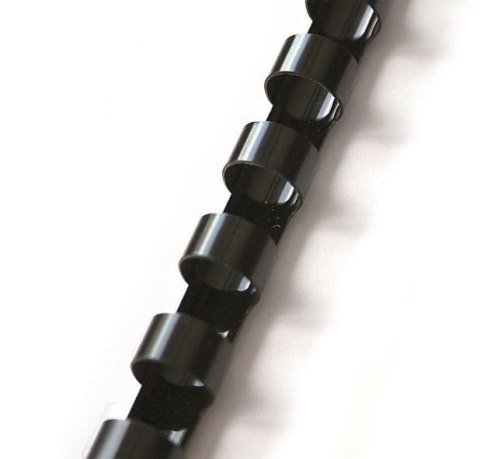 Grzbiety do bindowania plastikowe 16 mm czarne (405162) Grzbiety do bindowania plastikowe 16 mm czarne (405162)
