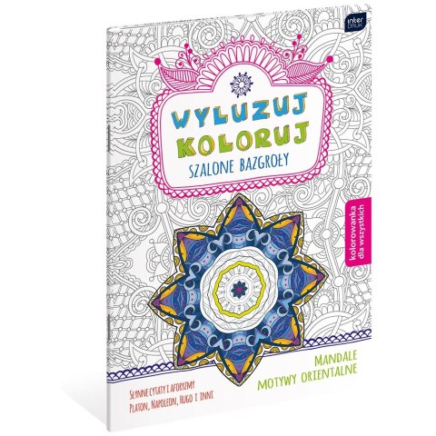 Kolorowanka Interdruk Wyluzuj Koloruj Szalone bazgroły (MAB5WYL) Kolorowanka Interdruk Wyluzuj Koloruj Szalone bazgroły (MAB5WYL)