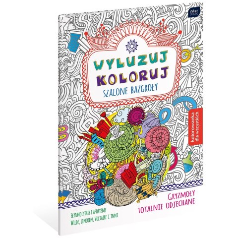 Kolorowanka Interdruk Wyluzuj Koloruj Szalone bazgroły (MAB5WYL) Kolorowanka Interdruk Wyluzuj Koloruj Szalone bazgroły (MAB5WYL)