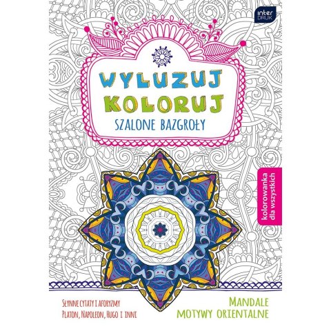 Kolorowanka Interdruk Wyluzuj Koloruj Szalone bazgroły (MAB5WYL) Kolorowanka Interdruk Wyluzuj Koloruj Szalone bazgroły (MAB5WYL)