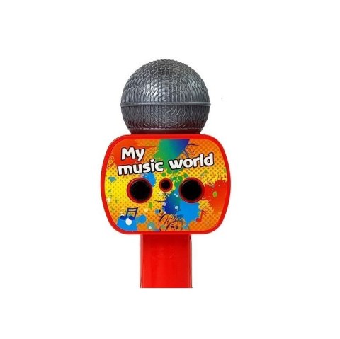 Mikrofon zabawkowy Lean Dziecięcy Bezprzewodowy Karaoke Głośnik Bluetooth Czerwony (7828) Mikrofon zabawkowy Lean Dziecięcy Bezprzewodowy Karaoke Głośnik Bluetooth Czerwony (7828)