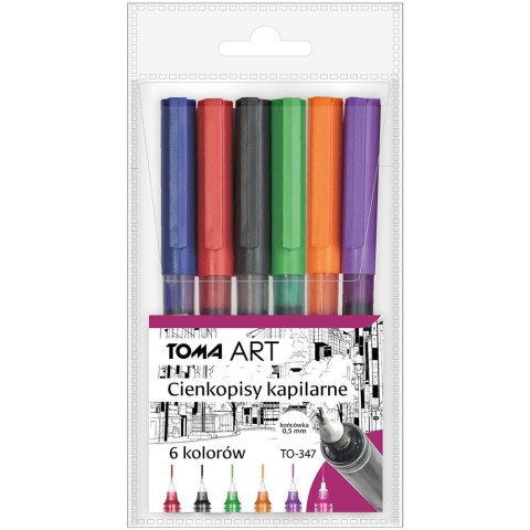 Cienkopis Toma mix 6kol. (to-347)
