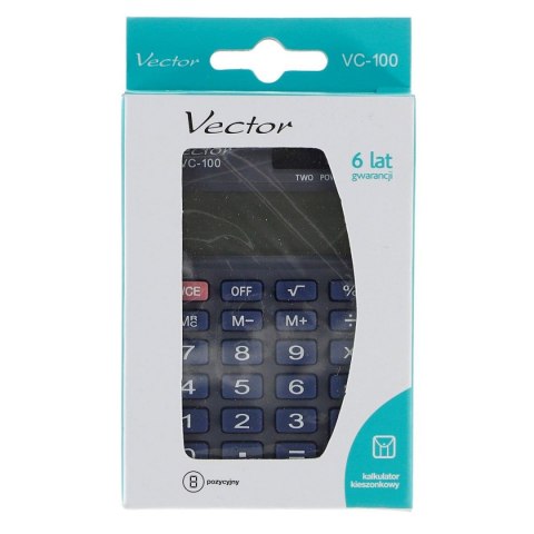 Kalkulator na biurko Vector (KAV VC-100) Kalkulator na biurko Vector (KAV VC-100)