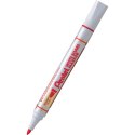 Marker suchościeralny Pentel czerwony 1,9mm okrągła końcówka