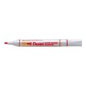 Marker suchościeralny Pentel czerwony 1,9mm okrągła końcówka