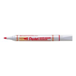 Marker suchościeralny Pentel czerwony 1,9mm okrągła końcówka