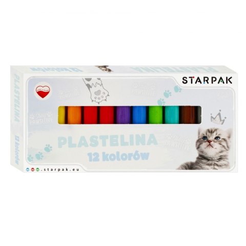 Plastelina Starpak 12 kol. Kotki mix (536884) Plastelina Starpak 12 kol. Kotki mix (536884)