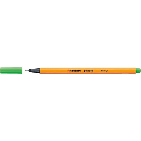 Cienkopis Stabilo zielony jasny 0,4mm 1kol. (88/43) Cienkopis Stabilo zielony jasny 0,4mm 1kol. (88/43)