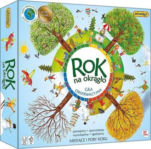Gra edukacyjna Adamigo Rok na okrągło Gra edukacyjna Adamigo Rok na okrągło