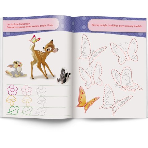 Książka dla dzieci Ameet Disney. Ćwiczę Szlaczki SZLB-9101 Książka dla dzieci Ameet Disney. Ćwiczę Szlaczki SZLB-9101