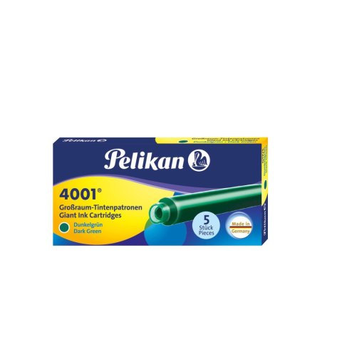 Naboje Pelikan GTP/5 300070 zielony (300004043) Naboje Pelikan GTP/5 300070 zielony (300004043)