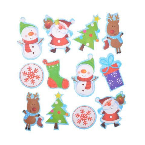 Naklejki świąteczne 3 D Arpex (NR7764) Naklejki świąteczne 3 D Arpex (NR7764)