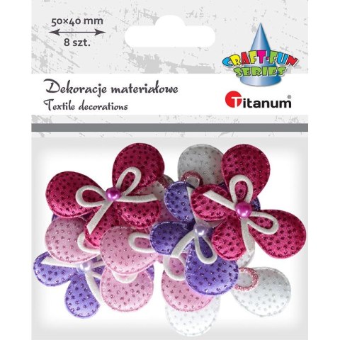 Ozdoba materiałowa Titanum Craft-Fun Series kokardy (BY247) Ozdoba materiałowa Titanum Craft-Fun Series kokardy (BY247)