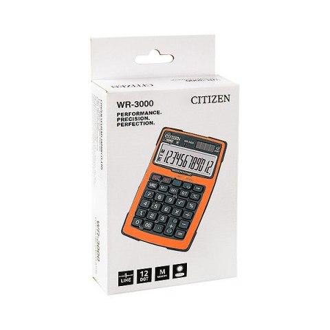 Kalkulator kieszonkowy Citizen (WR-3000NRORE) Kalkulator kieszonkowy Citizen (WR-3000NRORE)