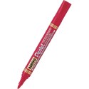 Marker permanentny Pentel czerwony 1,5mm okrągła końcówka