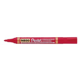 Marker permanentny Pentel czerwony 1,5mm okrągła końcówka