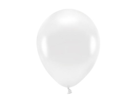 Balon gumowy Partydeco Metalizowane Eco Balloons biały 260mm (ECO26M-008) Balon gumowy Partydeco Metalizowane Eco Balloons biały 260mm (ECO26M-008)