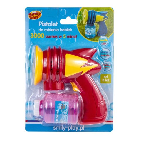 Bańki mydlane Anek pistolet + płyn światło/dźwięk (SP83780) Bańki mydlane Anek pistolet + płyn światło/dźwięk (SP83780)
