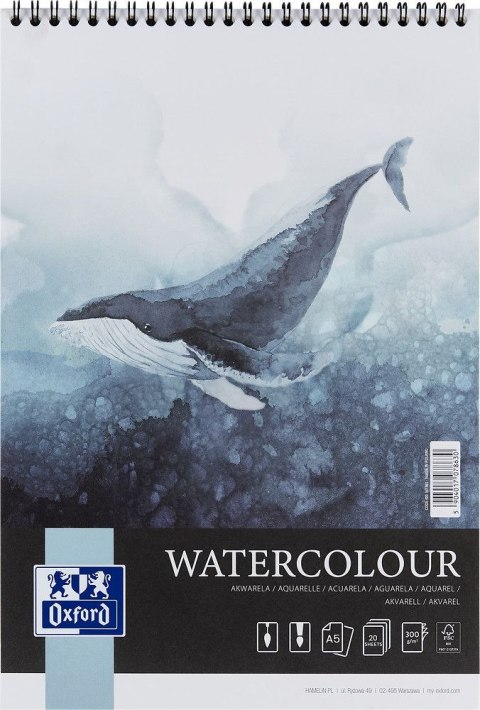 Blok artystyczny Oxford akwarela A5 300g 20k (400184068) Blok artystyczny Oxford akwarela A5 300g 20k (400184068)