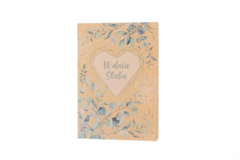 Kartka składana Eko Ślub B6 Pol-mak (B6EKO_SL)