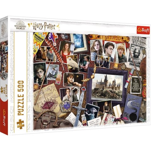 Puzzle Pamiątki z Hogwartu 500 el. Trefl (37400)