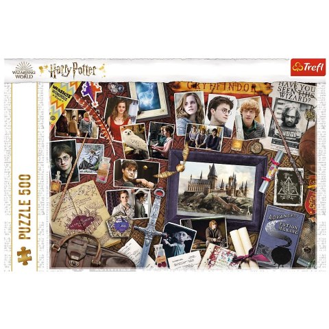 Puzzle Pamiątki z Hogwartu 500 el. Trefl (37400)
