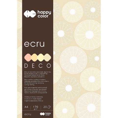 Zeszyt papierów kolorowych Happy Color A4 170g 20k (HA 3717 2030-092) Zeszyt papierów kolorowych Happy Color A4 170g 20k (HA 3717 2030-092)